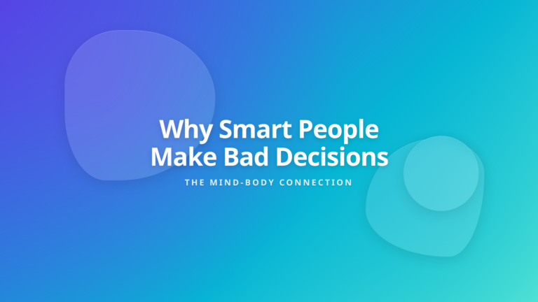 Smart decisions under stress cover showing cognitive performance factors