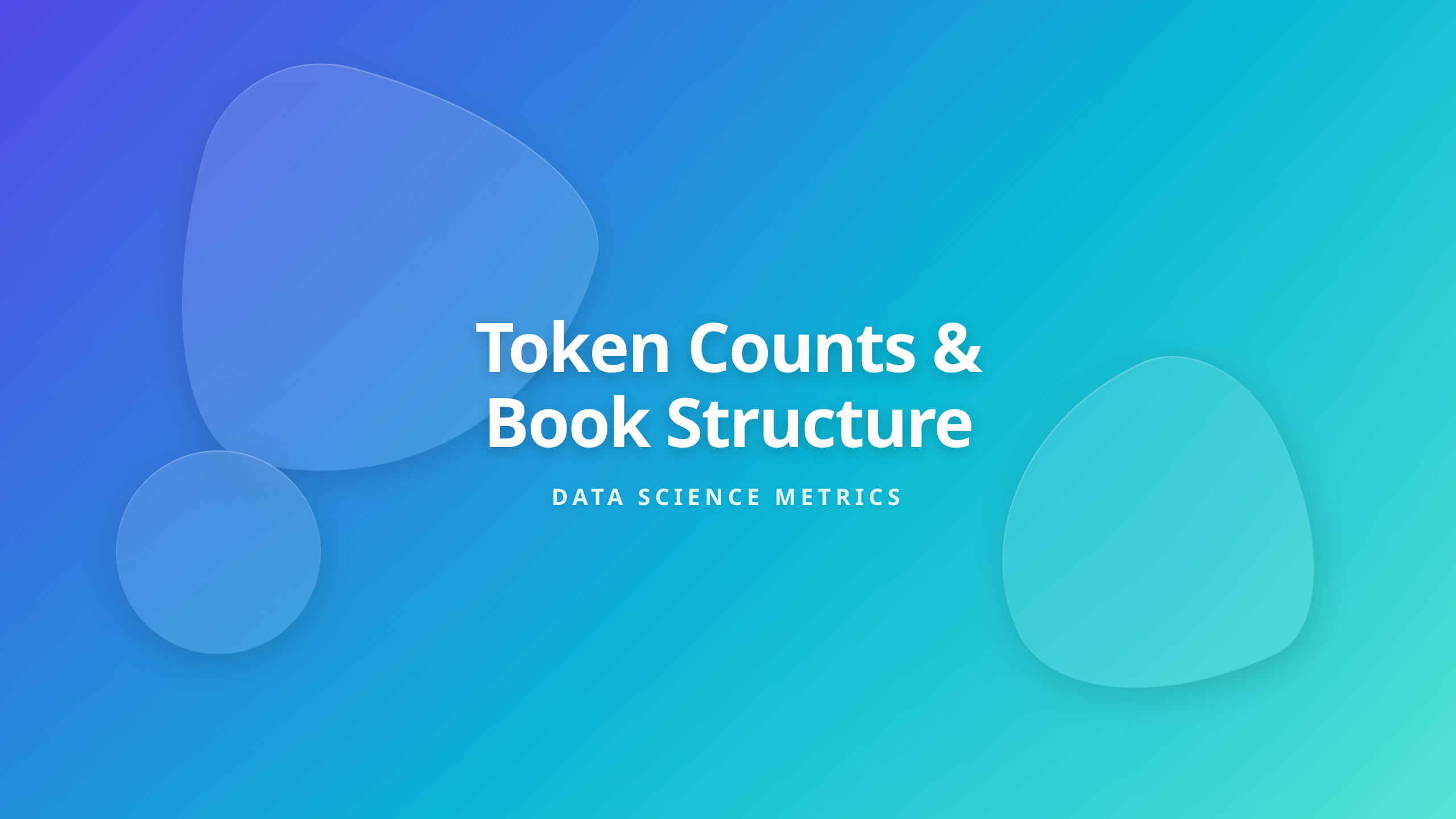 Token Counts and Language Structure Analysis Cover