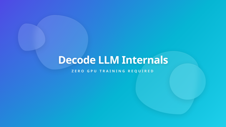 LLM Mechanisms Learning Guide Cover featuring interpretability pathways without model training.